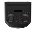 LG XBOOM RNC9, Altavoz de Gran Potencia, Bluetooth, USB, Funciones DJ, Karaoke, Iluminación LED Multicolor, Amplia Conectividad, 4 Altavoces