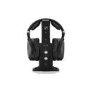 Auriculares RF TV Sennheiser,HDRS195, Digital optical, Auriculares circumaurales que bloquean el ruido ambiental, Volumen y control desde auricular, Sonido de dialogo realzado,  Perfiles personalizados para preferencias individuales, Sonido intenso en modo High volume