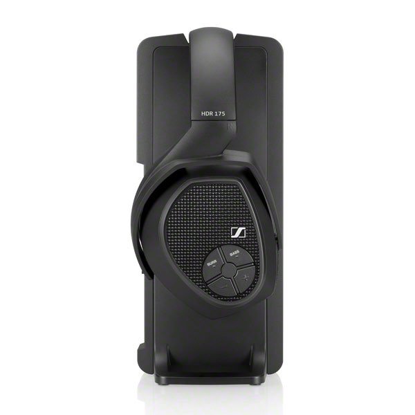 Sennheiser HDRS175U auriculares RF TV, Digital optical, Noise Blocking, Control de volumen en el auricular, Bass boost dinamico y modos de sonido envolvente virtuales.