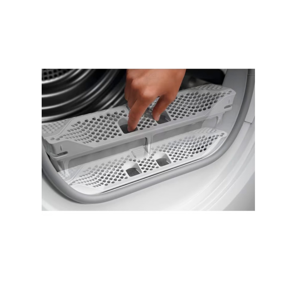 AEG TR838A4OBC, secadora con bomba de calor, libre instalación, 8 Kg, Serie 8000, 8 ciclos de secado, programa rápido, luz interior, WiFi, puerta XL