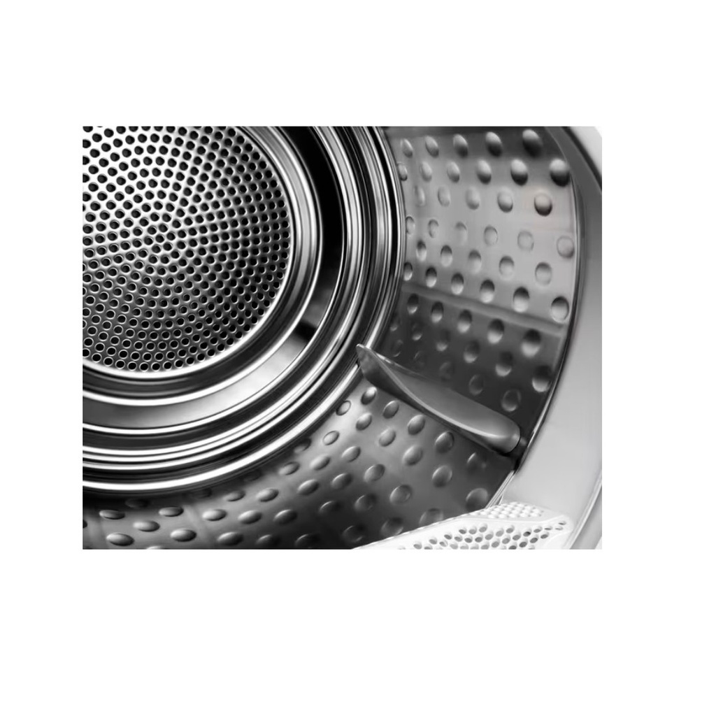 AEG TR838A4OBC, secadora con bomba de calor, libre instalación, 8 Kg, Serie 8000, 8 ciclos de secado, programa rápido, luz interior, WiFi, puerta XL