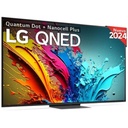 LG 75QNED87T6B, TV QNED 75" UHD 4K, procesador inteligente 4K α8, Smart TV, DVB-T2 (H.265), negro