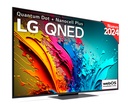 LG 55QNED87T6B, TV QNED 55", UHD 4K, procesador inteligente 4K α8, Smart TV, DVB-T2 (H.265), negro