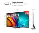 LG 55QNED87T6B, TV QNED 55", UHD 4K, procesador inteligente 4K α8, Smart TV, DVB-T2 (H.265), negro