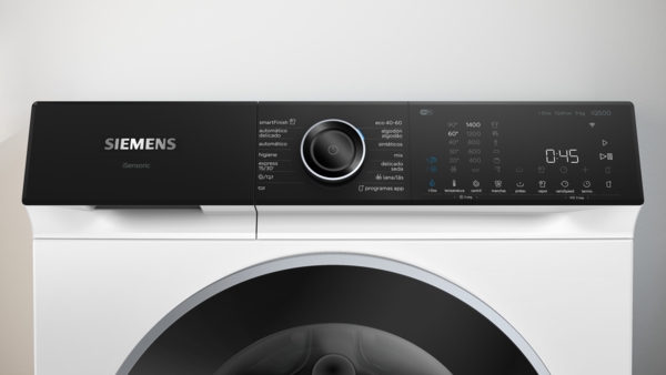 Siemens WG44H2A0ES, lavadora de carga frontal, 9 kg, 1400 r.p.m., iQ300