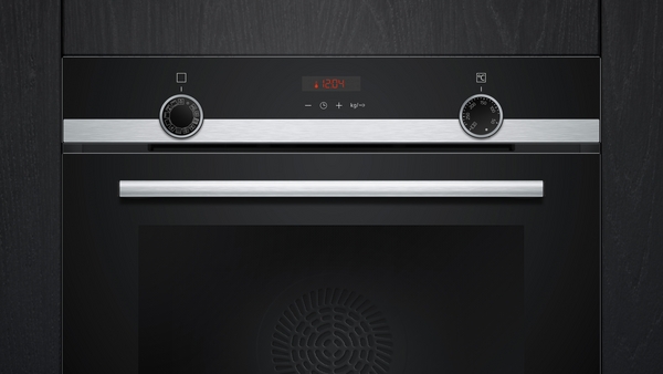 Siemens HQ574AER3, horno con vapor, 60 x 60 cm, acero inoxidable, iQ300