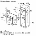 Siemens HR532GBS3, horno con vapor, 60 x 60 cm, acero inoxidable, iQ300
