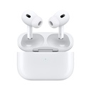 Auriculares inalámbricos Apple AIRPODS PRO,  Sonido envolvente, Chip H2, Llamadas superclaras, Cancelación de ruido, Resistente agua, polvo y sudor, Hasta 30 horas de batería