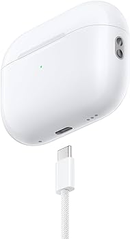 Auriculares inalámbricos Apple AIRPODS PRO,  Sonido envolvente, Chip H2, Llamadas superclaras, Cancelación de ruido, Resistente agua, polvo y sudor, Hasta 30 horas de batería