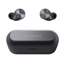 Technics EAH-AZ60E-K, auriculares inalámbricos con cancelación de ruido, Bluetooth multipunto y micrófono incorporado, hasta 7 horas de reproducción, negro