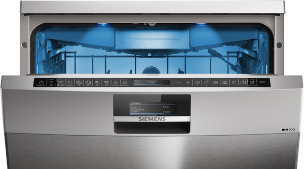 Siemens SN27TI00CE, lavavajillas de libre instalación, 60 cm, acero cepillado antihuellas