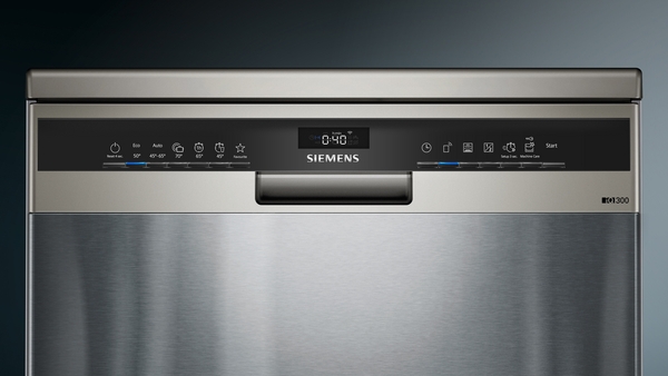 Siemens SN23EI03KE, lavavajillas libre instalación, clase B, 60cm, acero inox, iQ300