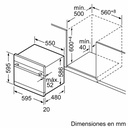 Siemens SC05IB00TE, lavavajillas modular integrable, clase E, 60 cm, negro