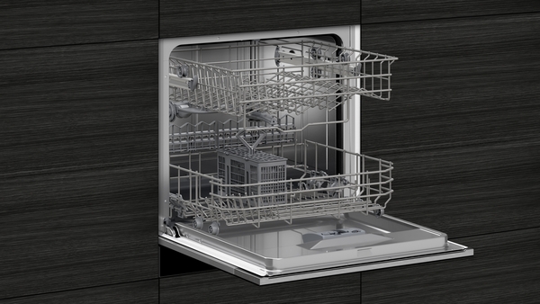 Siemens SC05IB00TE, lavavajillas modular integrable, clase E, 60 cm, negro