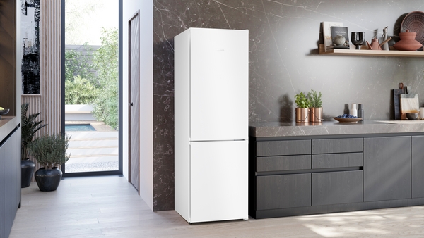 Siemens KG36N2WCF, frigorífico combinado de libre instalación, not frost 186 x 60 cm, blanco