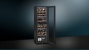 Siemens KW36KATGA, vinoteca libre instalación, 186x60 cm, negro, iQ500