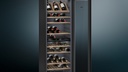 Siemens KW36KATGA, vinoteca libre instalación, 186x60 cm, negro, iQ500