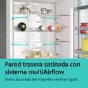 Siemens KF96NVPEA, Americano, No Frost, 183 cm, 605 l, Cajón HyperFresh, SuperRefrigeración, Iluminación LED, Inox, iQ300, clase E