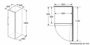 Siemens GS36NAXEP, frigorífico una puerta, NoFrost, inox, iQ500, clase E