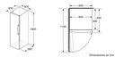Siemens KS36VAXEP, frigorífico una puerta, NoFrost, black inox, iQ500, clase E