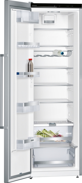 Siemens KS36VAIEP, frigorífico una puerta, NoFrost, inox, iQ500, clase E