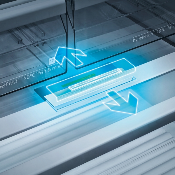 Siemens KS36VVIEP, frigorífico una puerta, NoFrost, inox, iQ300, clase E
