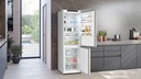 Siemens KG36N2ICF, frigorífico combinado de libre instalación, inox, not frost, 1,86 x 60 cm, iQ300, clase C
