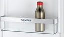 Siemens KI86NHFE0, frigorífico combinado integrable, 177.2 x 54.1 cm, puerta fija, blanco, iQ300, clase E