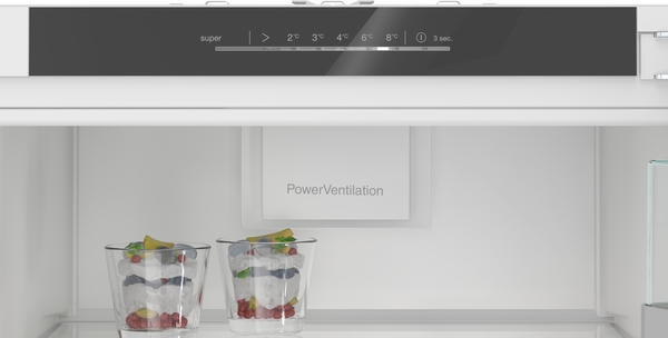 Siemens KI81RADD0, frigorífico una puerta integrable, cíclico, 177.5 x 56 cm, iQ500, clase D