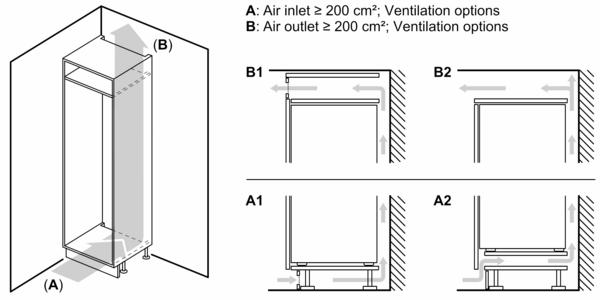 Siemens KI81RADD0, frigorífico una puerta integrable, cíclico, 177.5 x 56 cm, iQ500, clase D