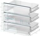 Siemens GU21NADE0, congelador integrable, 82 x 59.8cm, cierre SoftClose, con puerta fija, iQ500, clase E