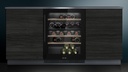 Siemens KU21WAHG0, vinoteca integrable, puerta de cristal, 32 x 60cm, iQ500, clase G