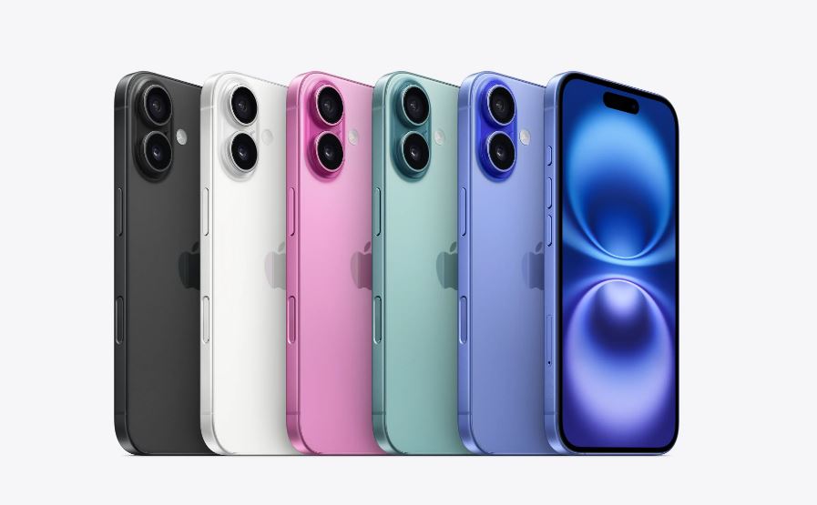 Apple iPhone 16, 5G, OLED Super Retina XDR, Chip A18 Bionic, iOS