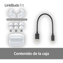 Auriculares Inalámbricos Linkbuds Fit WFLS910N, Noise Cancelling, inteligentes y ligeros, Hi-Res Audio, Manos libres, 360 Spatial Sound, Batería 5,5h