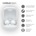 Auriculares Inalámbricos Linkbuds Open WFL910, Inteligentes y ligeros, Manos libres, 360 Spatial Sound, Batería 8h