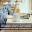 Altavoz inálambrico Linkbuds Speaker, SRSLS1,  Gran calidad, pequeño e inteligente, Bluetooth, Auto play, Resistente a salpicaduras, Base de carga, Batería hasta 25h