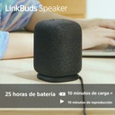 Altavoz inálambrico Linkbuds Speaker, SRSLS1,  Gran calidad, pequeño e inteligente, Bluetooth, Auto play, Resistente a salpicaduras, Base de carga, Batería hasta 25h