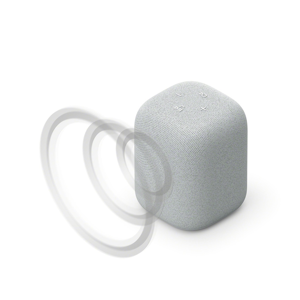 Altavoz inálambrico Linkbuds Speaker, SRSLS1,  Gran calidad, pequeño e inteligente, Bluetooth, Auto play, Resistente a salpicaduras, Base de carga, Batería hasta 25h