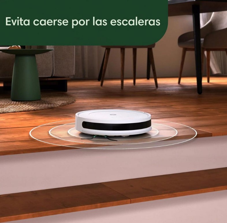 Roomba Y011240, Combo Essential, aspira y friega suelos, iRobot, blanco