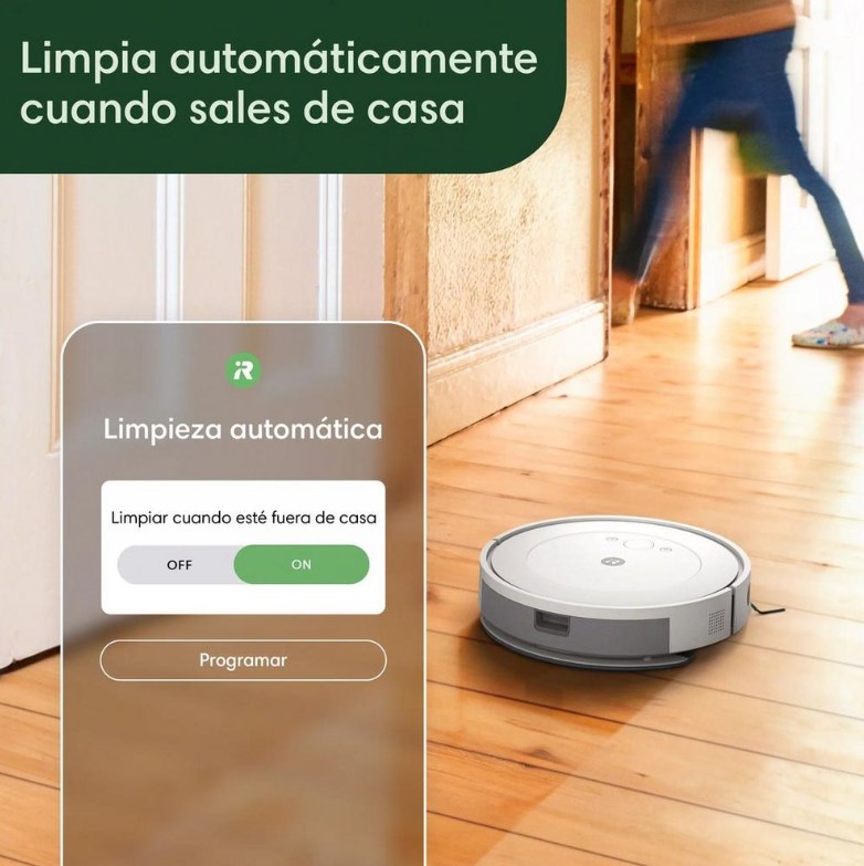 Roomba Y011240, Combo Essential, aspira y friega suelos, iRobot, blanco