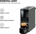 CAFETERA CAPSULAS XN1108VC NESPRESSO ESSENZA MINI NEGRA