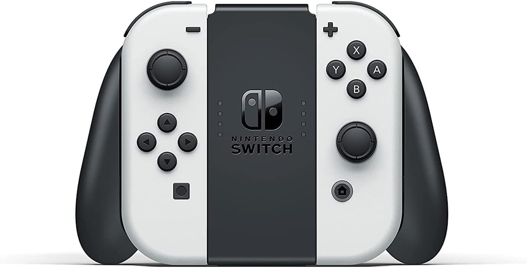 Videoconsola Nintendo Switch OLED, 7", Joy-Con, 64 GB, Blanco