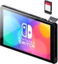 Videoconsola - Nintendo Switch OLED, 7", Joy-Con, 64 GB, Azul y Rojo Neón