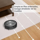 Roomba J517840, combo J5, aspira y friega suelos, iRobot, color grafito