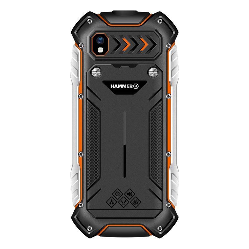 Teléfono rugerizado, Hammer BOOST LTE, Pantalla 2,4"IPS, Camara 2mpx, BT, Dual Sim, Batería 3500mAh