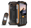 Teléfono rugerizado, Hammer BOOST LTE, Pantalla 2,4"IPS, Camara 2mpx, BT, Dual Sim, Batería 3500mAh