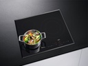 AEG IKS6330DFB, placa inducción 60 cm, extraplana 3 zonas, zona doble 28cm, biselada, función pausa, calentamiento rápido