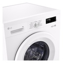 LG F4X1008NWH, lavadora eficiente, 8kg, 1400rpm, con vapor, serie 100, tapa desmontable, clase A