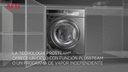 AEG LFN8E8436C, lavadora integrable, 8 kg, 1.400rpm, motor inverter, serie 8000, clase A