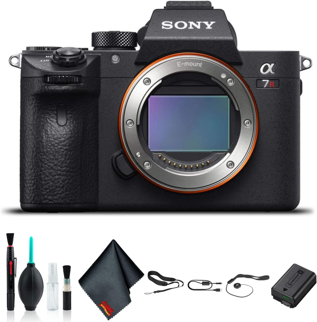 Sony ILCE7RM3A, cámara con objetivo intercambiables, Alpha 7R III con sensor de imagen full-frame de 35 mm, negro